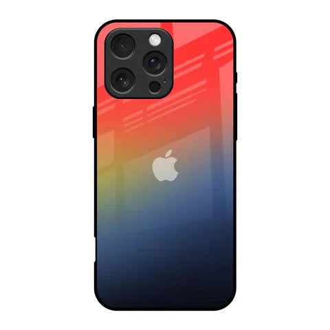 Rainbow Gradient Glossy Case for iPhone 16 Pro
