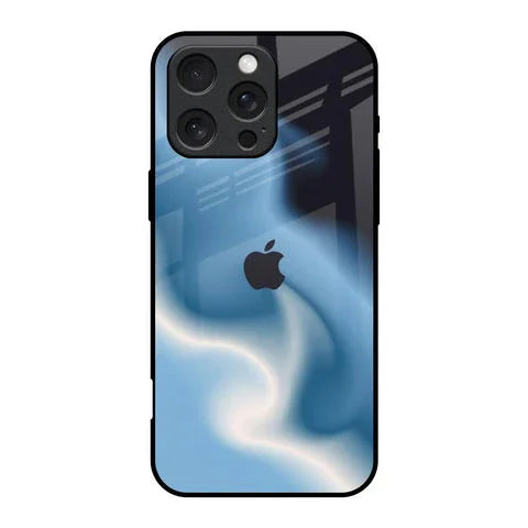 Blue Waves Glossy Case for iPhone 16 Pro