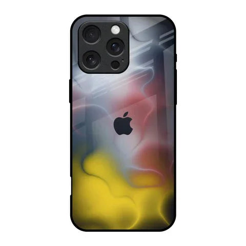 Colorful Smoke Glossy Case for iPhone 16 Pro