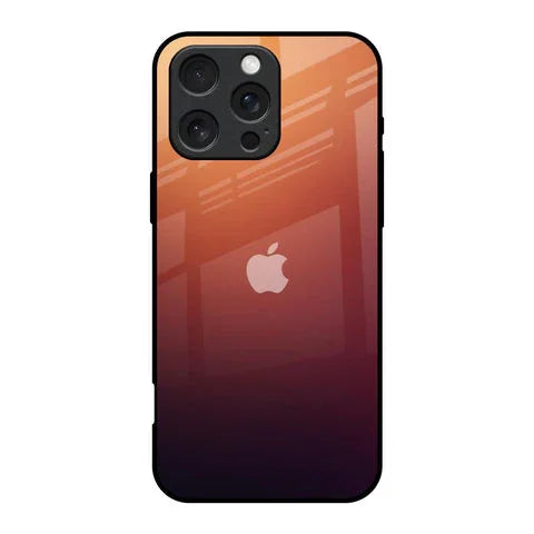 Sunset Background Glossy Case for iPhone 16 Pro