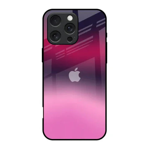 Pink Burn Gradient Glossy Case for iPhone 16 Pro