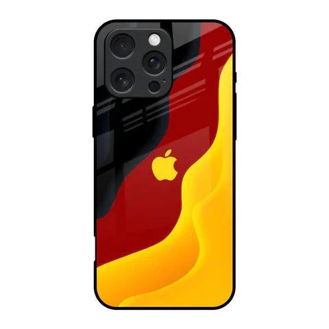 Carnelian Gold Glossy Case for iPhone 16 Pro