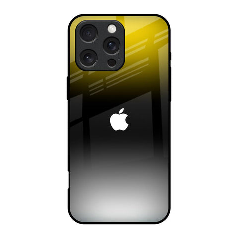 Yellow Shadow Glossy Case for iPhone 16 Pro