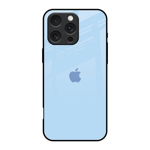 Pastel Sky Blue Glossy Case for iPhone 16 Pro