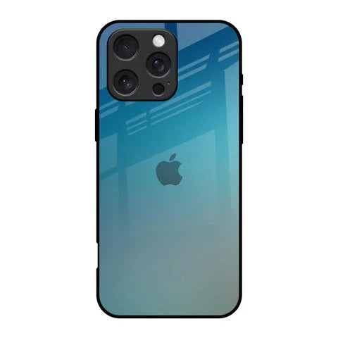 Sea Theme Gradient Glossy Case for iPhone 16 Pro