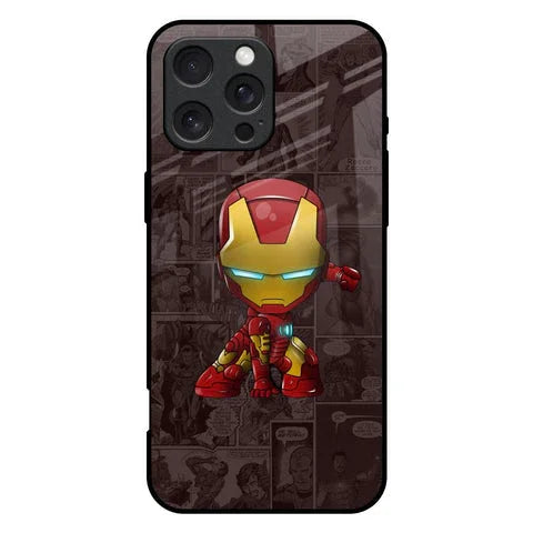 Angry Baby Super Hero Glossy Case for iPhone 16 Pro Max