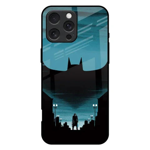 Cyan Bat Glossy Case for iPhone 16 Pro Max