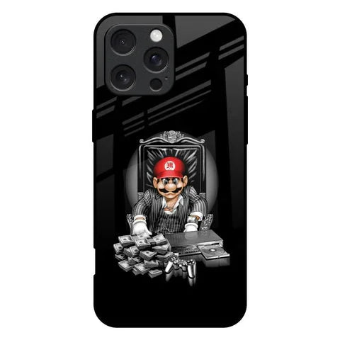 Dark Secret Glossy Case for iPhone 16 Pro Max