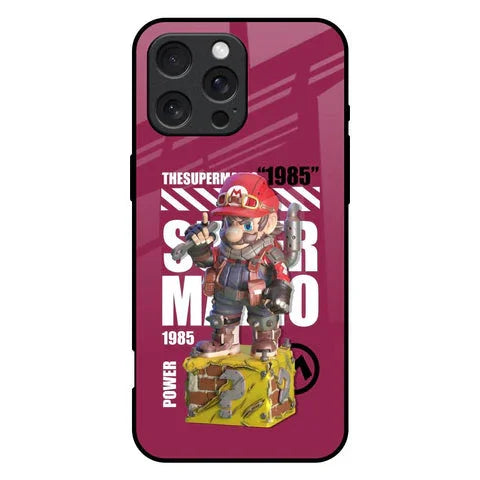 Gangster Hero Glossy Case for iPhone 16 Pro Max