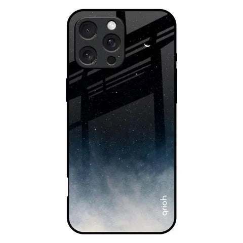Black Aura Glossy Case for iPhone 16 Pro Max