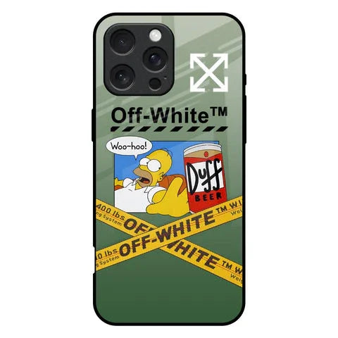 Duff Beer Glossy Case for iPhone 16 Pro Max