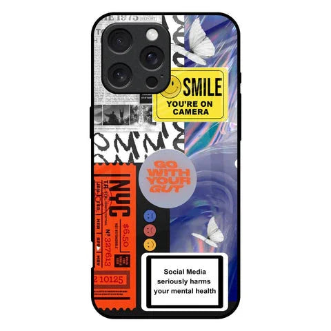 Smile for Camera Glossy Case for iPhone 16 Pro Max
