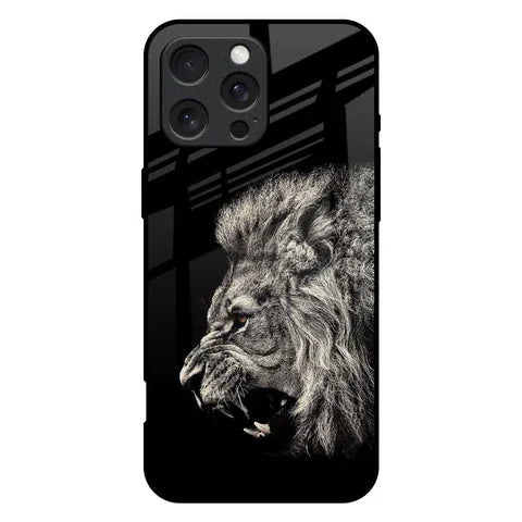 Brave Lion Glossy Case for iPhone 16 Pro Max