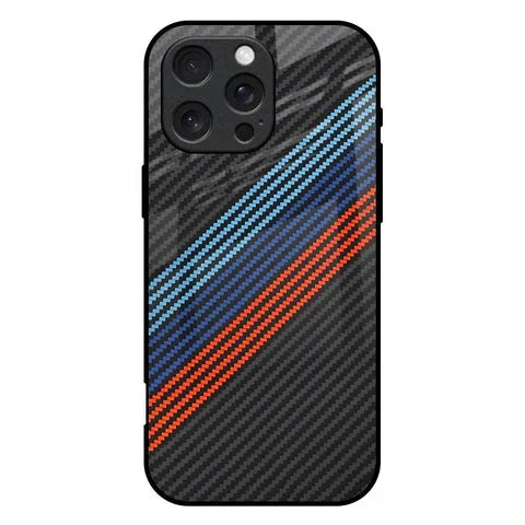 Carbon Inspired Glossy Case for iPhone 16 Pro Max