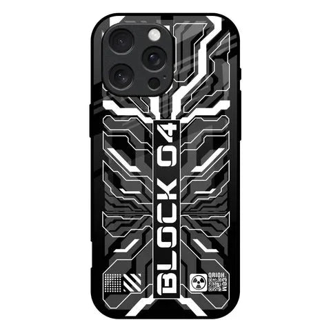 Monochrome Magic Glossy Case for iPhone 16 Pro Max