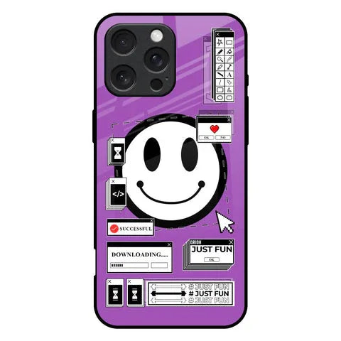 Code with Smile Glossy Case for iPhone 16 Pro Max