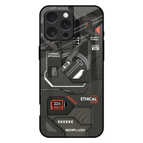 Tech Aesthetics Glossy Case for iPhone 16 Pro Max