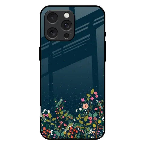 Small Garden Glossy Case For iPhone 16 Pro Max