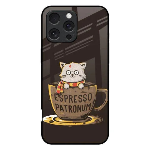 Tea With Kitty Glossy Case For iPhone 16 Pro Max