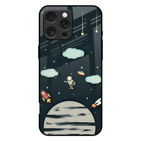 Astronaut Dream Glossy Case For iPhone 16 Pro Max