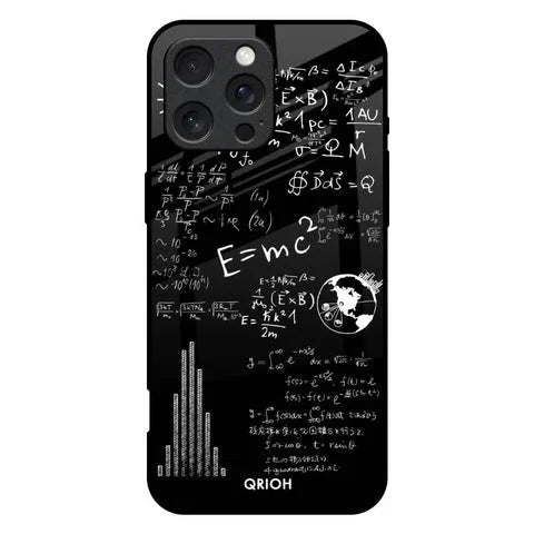 Funny Math Glossy Case for iPhone 16 Pro Max