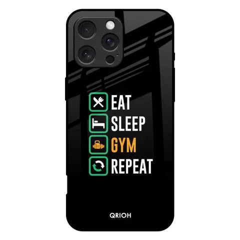 Daily Routine Glossy Case for iPhone 16 Pro Max