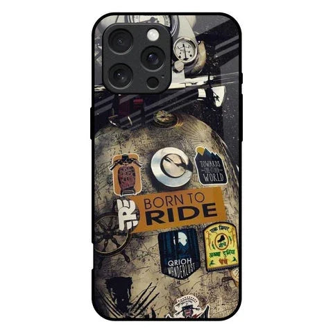 Ride Mode On Glossy Case for iPhone 16 Pro Max