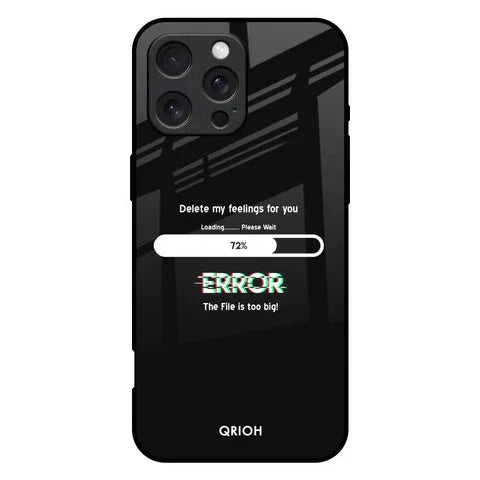 Error Glossy Case for iPhone 16 Pro Max