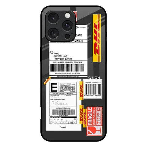 Cool Barcode Label Glossy Case For iPhone 16 Pro Max