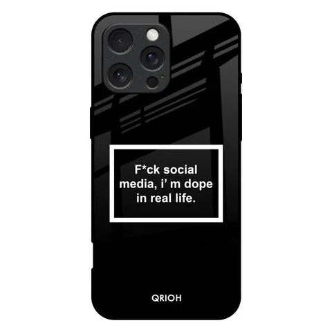 Dope In Life Glossy Case for iPhone 16 Pro Max
