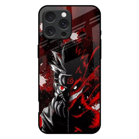 Dark Character Glossy Case for iPhone 16 Pro Max