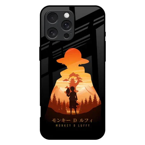 Luffy One Piece Glossy Case for iPhone 16 Pro Max