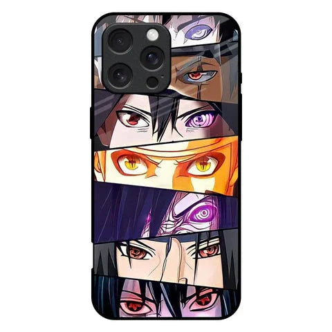 Anime Eyes Glossy Case for iPhone 16 Pro Max