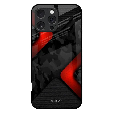 Modern Camo Abstract Glossy Case for iPhone 16 Pro Max