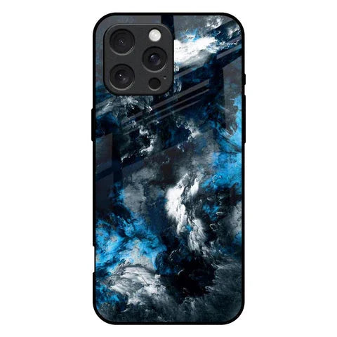 Cloudy Dust Glossy Case for iPhone 16 Pro Max