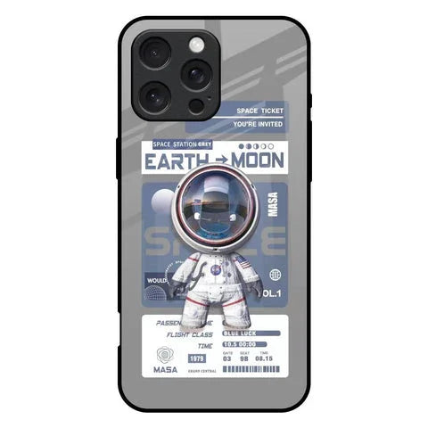 Space Flight Pass Glossy Case for iPhone 16 Pro Max