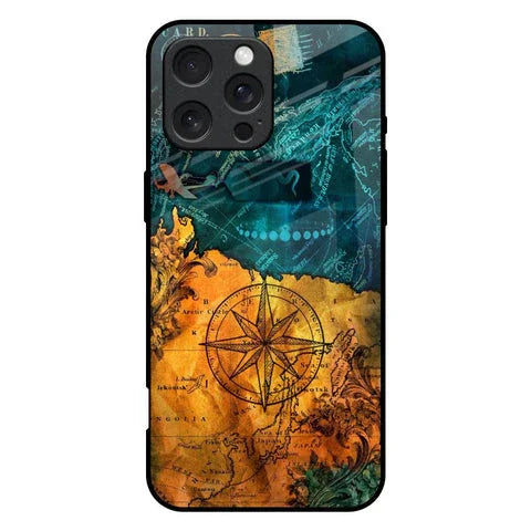 Architecture Map Glossy Case for iPhone 16 Pro Max