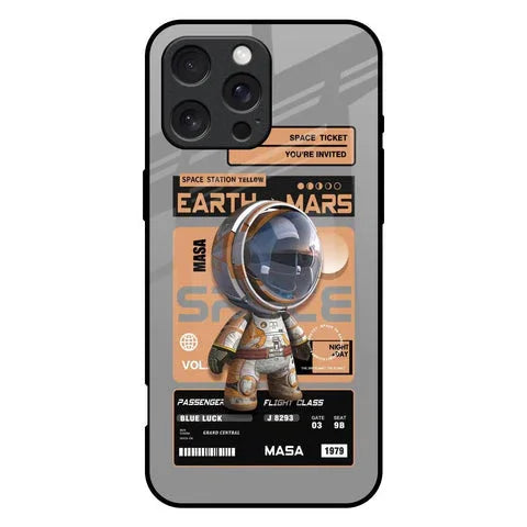 Space Ticket Glossy Case for iPhone 16 Pro Max