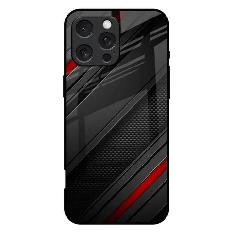 Modern Abstract Glossy Case for iPhone 16 Pro Max