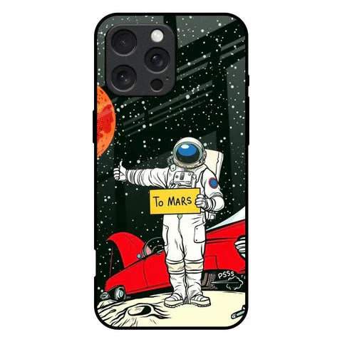 Astronaut on Mars Glossy Case for iPhone 16 Pro Max