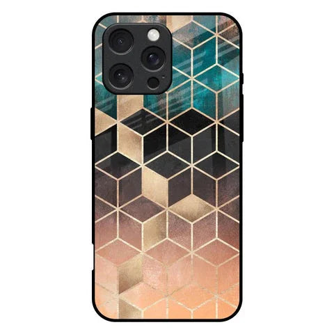 Bronze Texture Glossy Case for iPhone 16 Pro Max