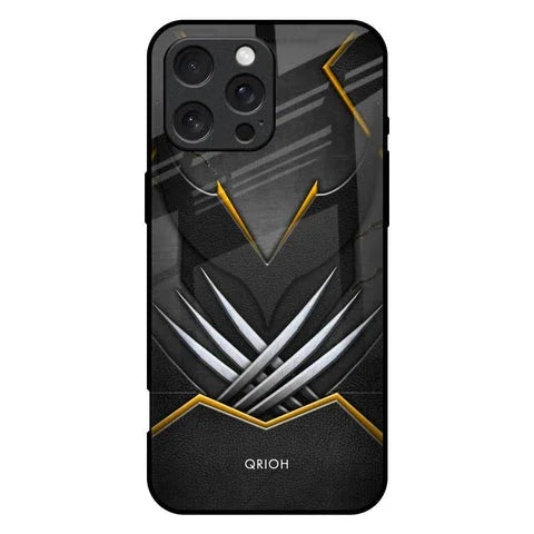 Black Warrior Glossy Case for iPhone 16 Pro Max