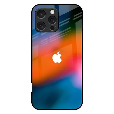 Fiery Orange Glossy Case for iPhone 16 Pro Max
