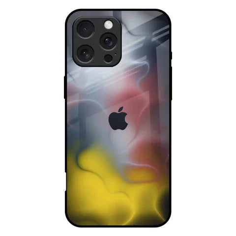 Colorful Smoke Glossy Case for iPhone 16 Pro Max