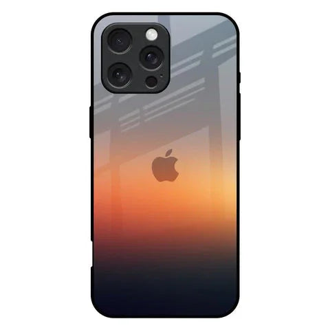 Aesthetic Orange Glossy Case for iPhone 16 Pro Max