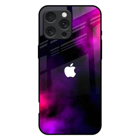 Pink Galaxy Glossy Case for iPhone 16 Pro Max