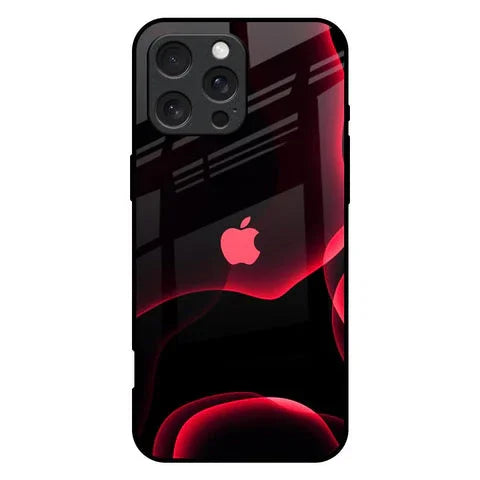Red Thunder Glossy Case for iPhone 16 Pro Max