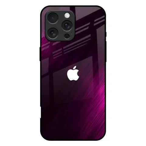 Pink Hairline Glossy Case for iPhone 16 Pro Max