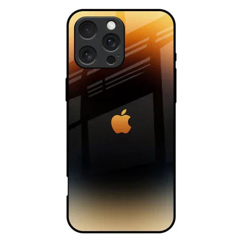 Grainy Yellow Glossy Case for iPhone 16 Pro Max