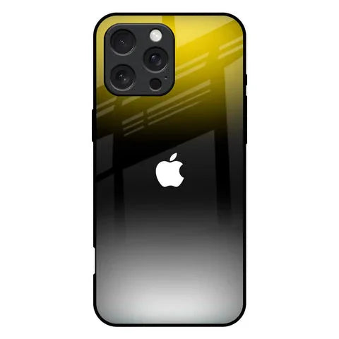 Yellow Shadow Glossy Case for iPhone 16 Pro Max